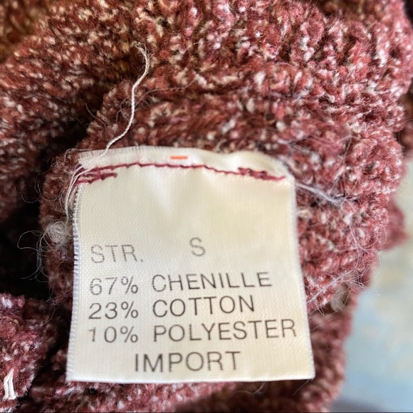 Vintage Studio Chenille Cardigan Small - Picture 6 of 6